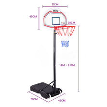 DrDunk Basketball Hoop Stand System Kids Height Adjustable Portable Net Ring