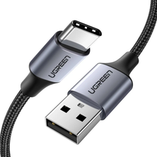 UGREEN USB-A to USB-C Cable 1m Aluminium case Black 60126