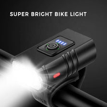 KILIROO USB Rechargeable Bike Light with Tail Light (2 Bulb)