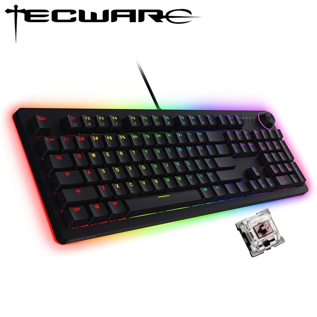 Tecware Spectre PRO RGB Mechanical Keyboard Brown Switch TW-KB-SP104-ZOBR