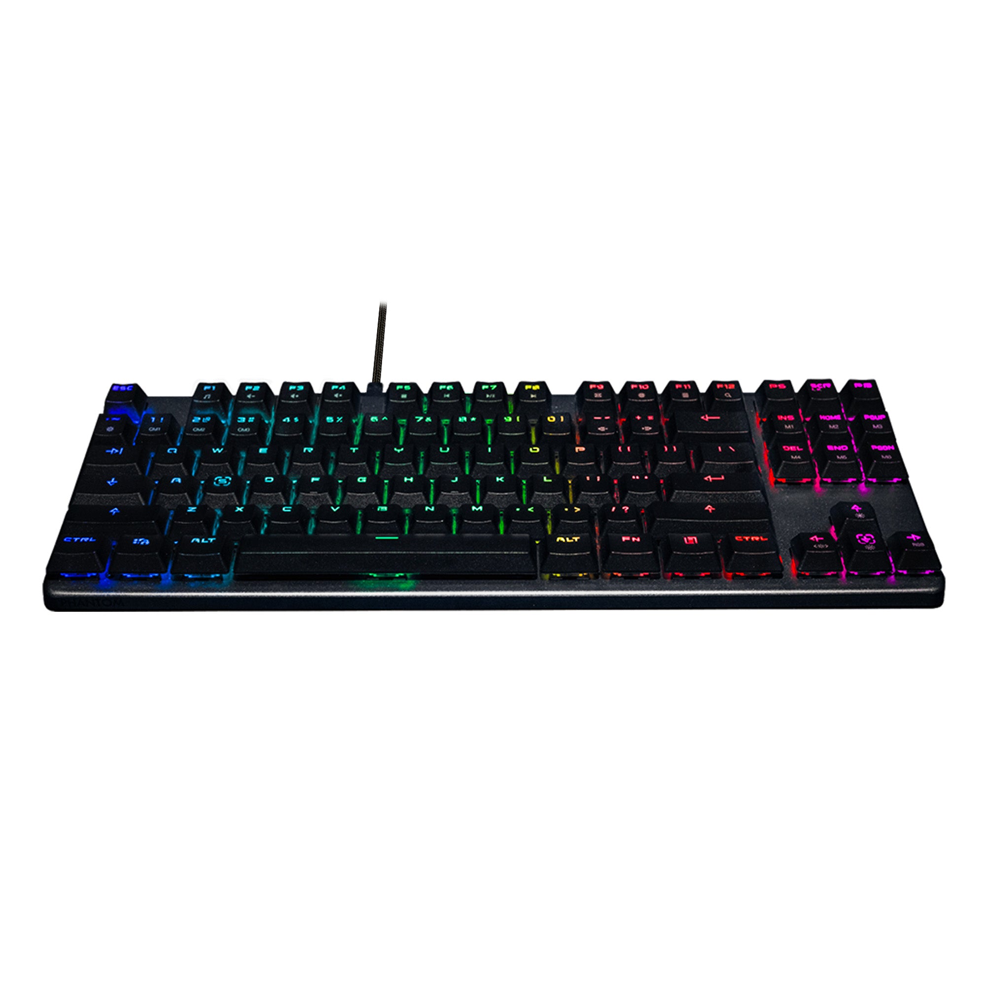 Tecware Phantom L RGB TKL Low Profile Mechanical Keyboard Brown Switch TW-KB-PL-ZOBR