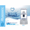 16L Benchtop 8 Stage Water Filter - Ceramic Carbon Mineral Stone Silica Purifier