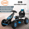 Kahuna G18 Kids Ride On Pedal Go Kart - Blue