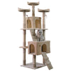 Furtastic 170cm Cat Tree Scratching Post - Beige