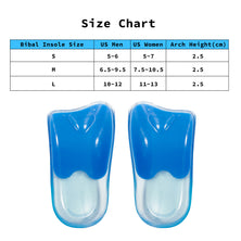 Bibal Insole 2X Pair S Size Gel Half Insoles Shoe Inserts Arch Support Foot Pad