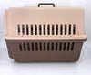 YES4PETS Large Airline Dog Cat Crate Pet Carrier Cage With Tray And Bowl Brown