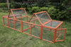 YES4PETS 290 cm XL Chicken Coop Run Guinea Pig Cage Villa Extension Rabbit Hutch Cat Kitten House Pen