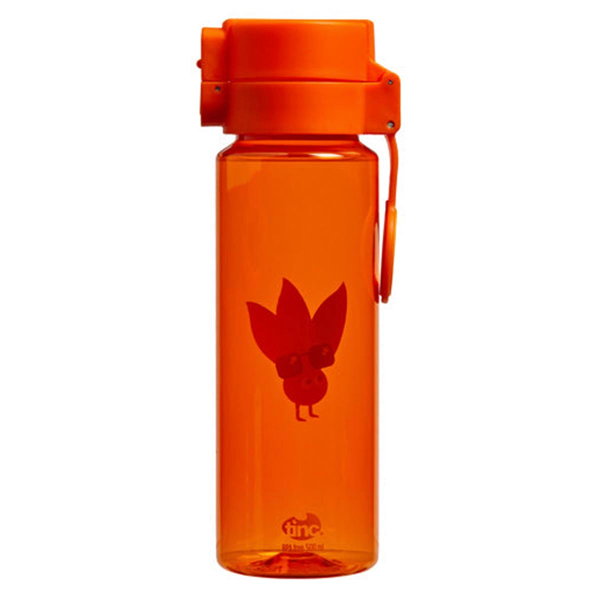 Orange Leak Proof Flip and Clip Water Bottle