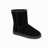 Ugg Boots Genuine Australian Sheepskin Unisex Short Classic Suede (Black, EU35)