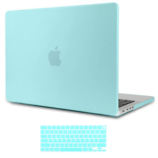 Suitable for  MacBook Pro 16 inch Case 2023 2022 2021 M2 A2780 A2485 M1 Pro/Max Hard Shell Case Keyboard Cover Turquoise