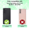 For Samsung Galaxy S21 FE Case iCoverLover Shockproof Cover Clear