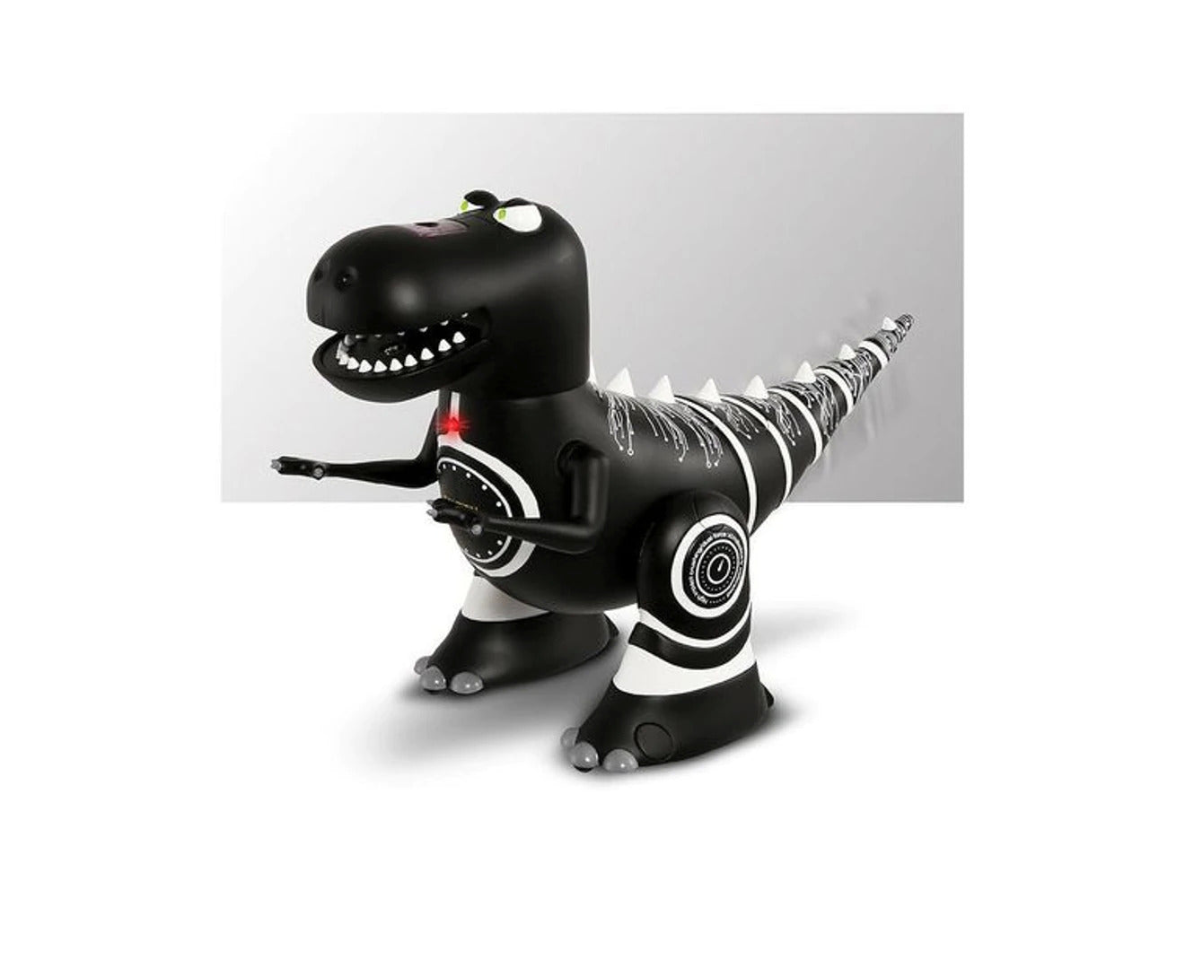 Sharper Image - RC Robotic Robotosaur Mini - Black