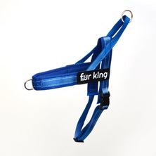 Fur King Signature Quick Fit Harness XL Blue