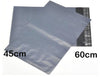 25 Pack - 600x450 mm LARGE GREY PLASTIC MAILING SATCHEL COURIER BAG SHIPPING POLY POSTAGE POST SELF SEAL