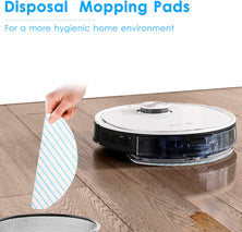 10 X Mopping pads for Ecovacs Deebot T9/T9+/N8 PRO/N8 PRO+/N8/N8+/NEO/T8/T8+/T8 AIVI/X1 PLUS/T10 PLUS