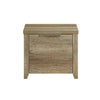 Bedside Table 2 drawers Storage Table Night Stand MDF in Oak