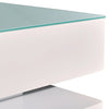 Stylish Coffee Table High Gloss Finish Shiny White Colour with 4 Drawers Storage