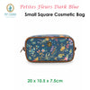 PIP Studio Petites Fleurs Dark Blue Small Square Cosmetic Bag