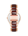 Rose Gold Analog Fashion Wristwatch One Size Women