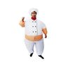 CHEF Fancy Dress Inflatable Suit -Fan Operated Costume