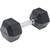 10KG Commercial Rubber Hex Dumbbell Gym Weight