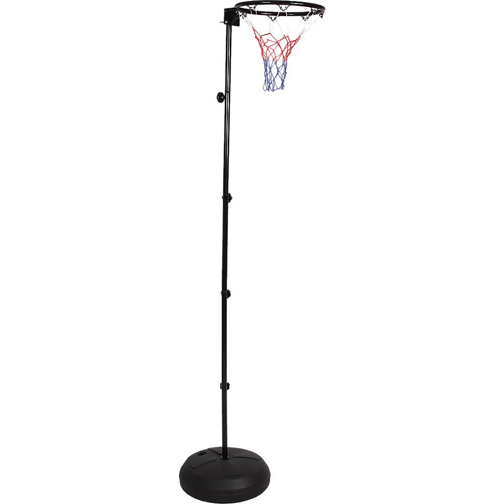 Netball Ring with Stand Portable Pole Height Adjustable