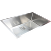 810x505mm Handmade 1.5mm Stainless Steel Undermount / Topmount Kitchen Sink with Square Waste