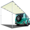 1.4m x 2m Car Side Awning Roof