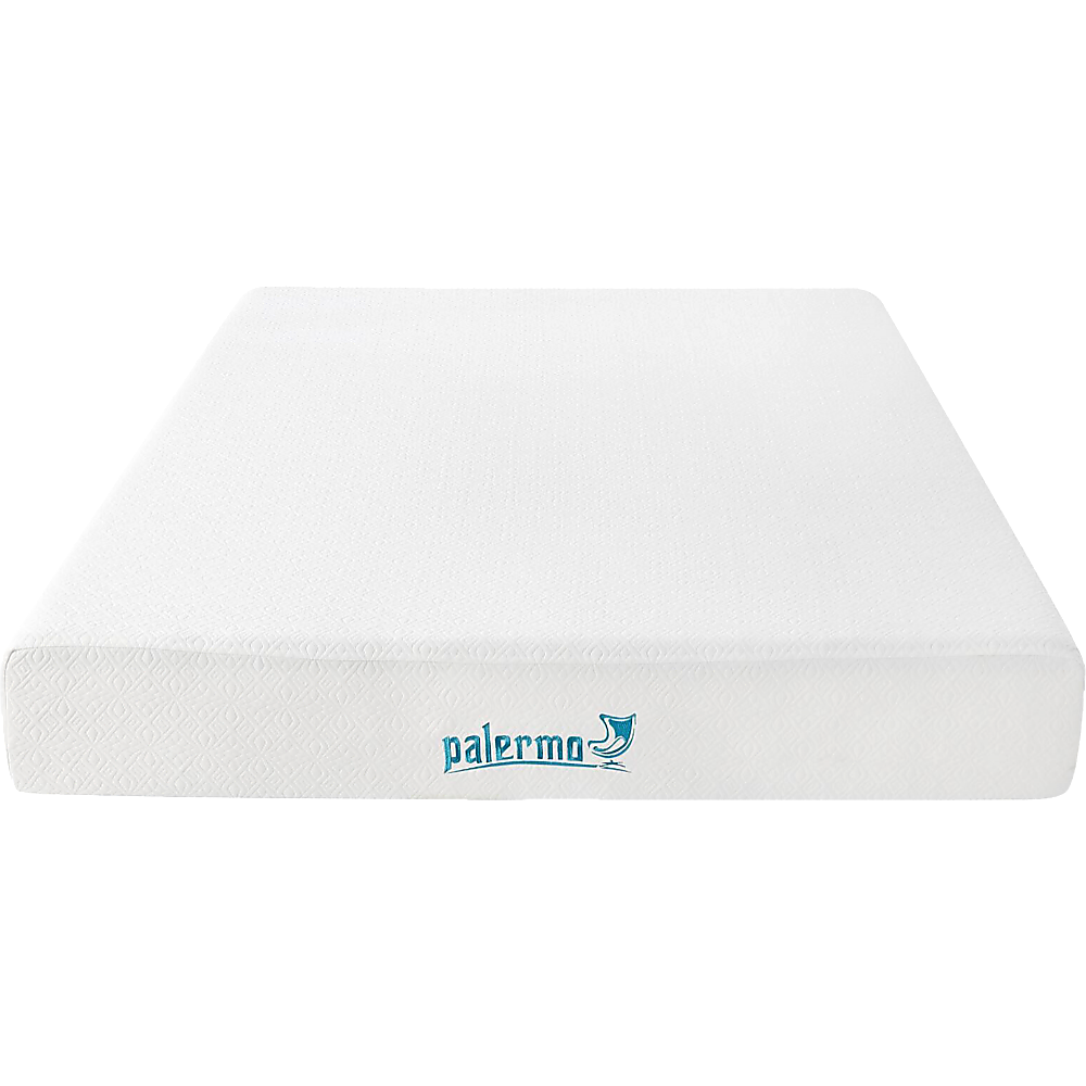 Palermo Queen 25cm Gel Memory Foam Mattress  - Dual-Layered  - CertiPUR-US Certified