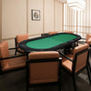 185cm 8 Player Folding Poker Blackjack Table with Cup Holder