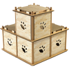 Cat Cardboard House Tree Tower Condo Scratcher Pet Post Pad Mat Furniture