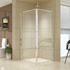 Semi Frameless Shower Screen (82~90)x 195cm & (98~101)x 195cm Side AS/NZS Glass