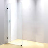 900 x 2000mm Frameless 10mm Safety Glass Shower Screen