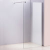 1000 x 2000mm Frameless 10mm Safety Glass Shower Screen