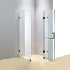 1200 x 800mm Frameless 10mm Glass Shower Screen By Della Francesca