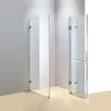 1000 x 800mm Frameless 10mm Glass Shower Screen By Della Francesca