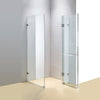 1200 x 1000mm Frameless 10mm Glass Shower Screen By Della Francesca