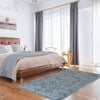 230x160cm Floor Rugs Large Shaggy Rug Area Carpet Bedroom Living Room Mat - Grey