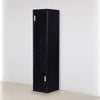 Black Two-Door L-shaped Office Gym Shed Storage Lockers