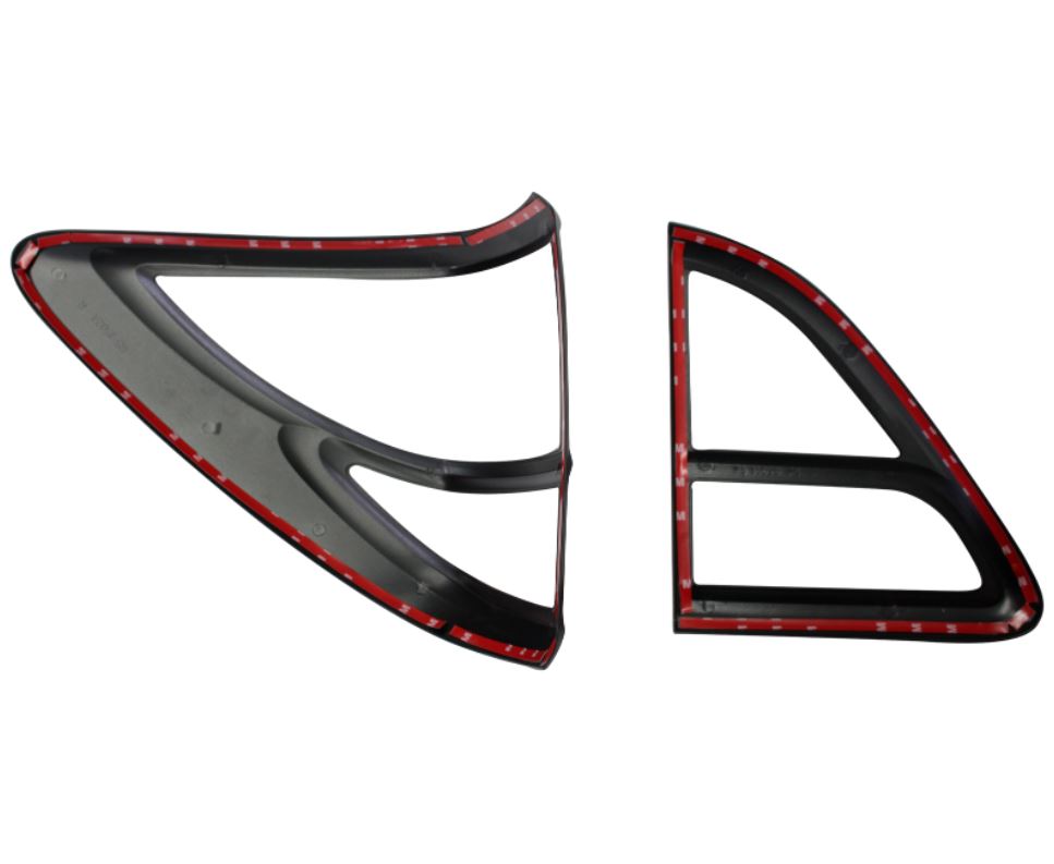 mazda bt50 tail light trim set my 2012 2020 matte black