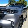 mazda bt50 headlight trim set my 2021 matte black