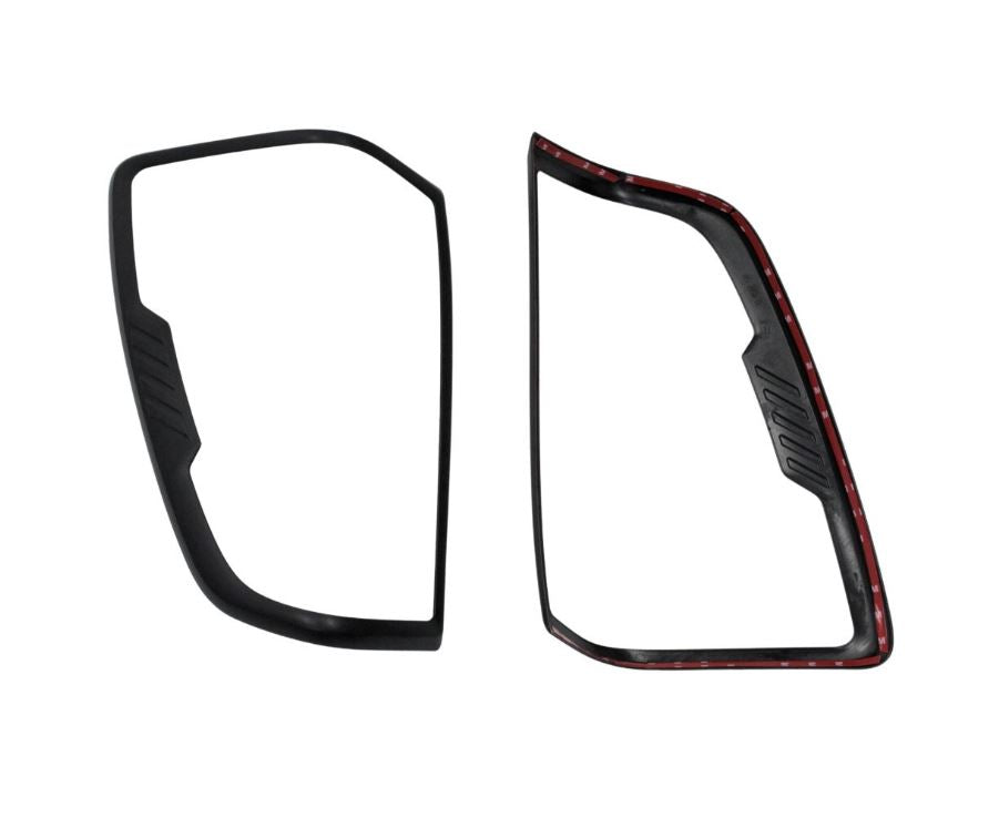 mazda bt50 tail light trim set my 2021 matte black