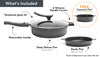 Flavorcast 24cm Pan Set - The Do-Everything Pan - Cook Like a Pro!