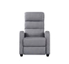 Luxury Fabric Recliner Chair - Grey