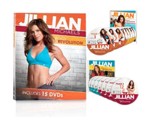 jillian michaels body revolution 15 dvd set