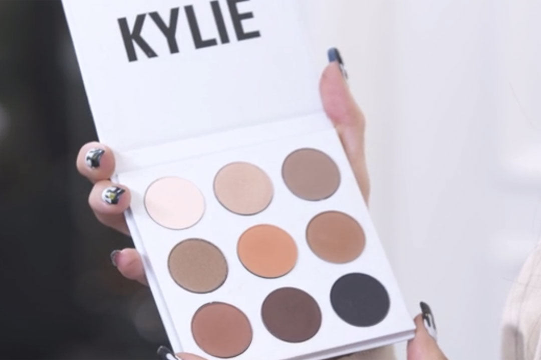 kylie kyshadow the bronze palette