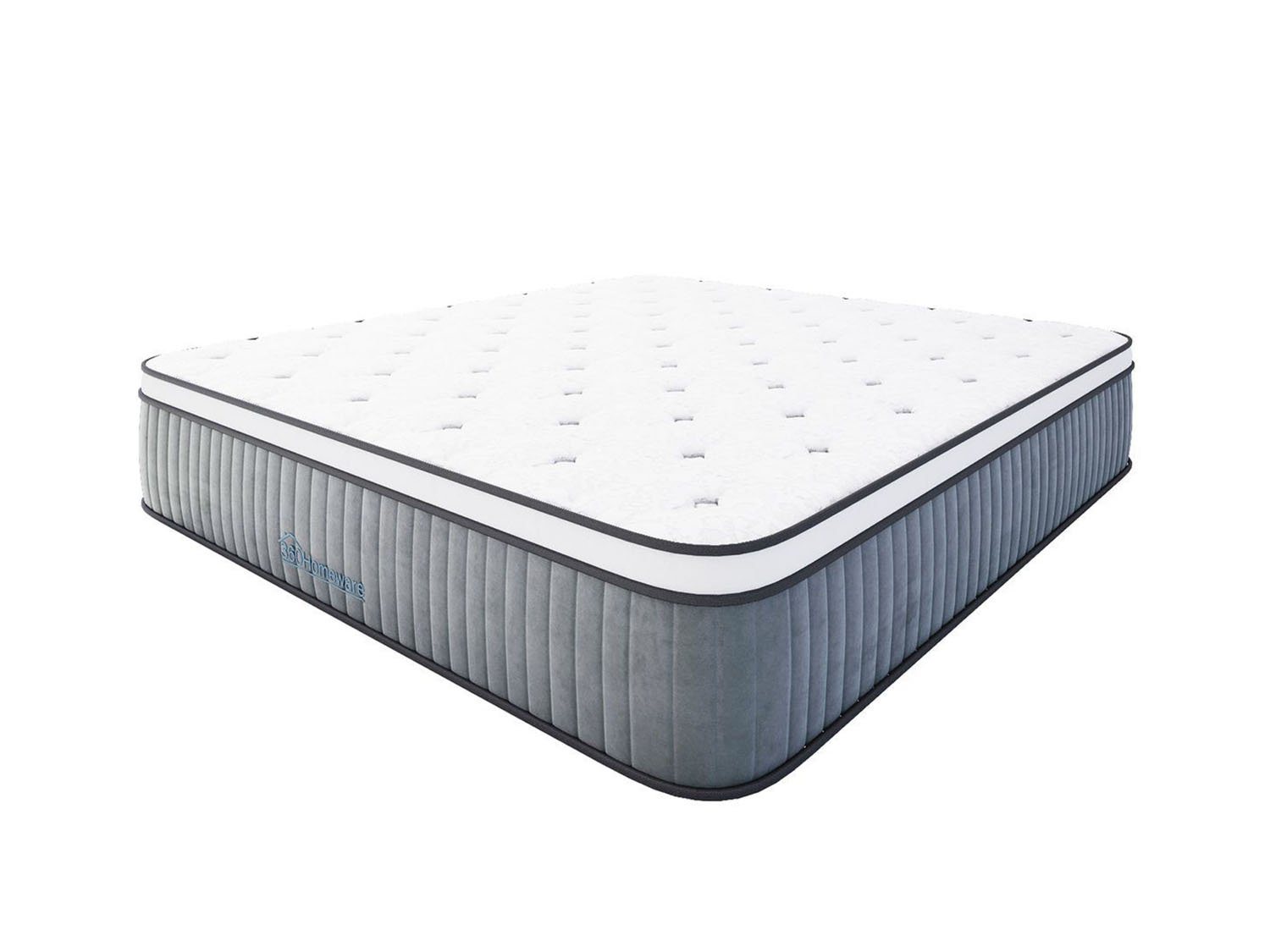 Cooling Gel Seven-Zone Hybrid Tri-Foam Spring Euro Mattress Single