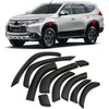 mitsubishi pajero sport 2015 2019 wheel arch trims fender flares