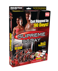 supreme 90 day workout dvd set
