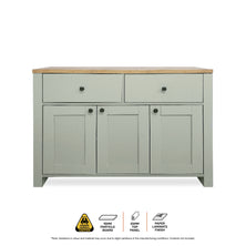 Home Master Winchester Two Tone Sideboard Stylish Flawless Design 110cm